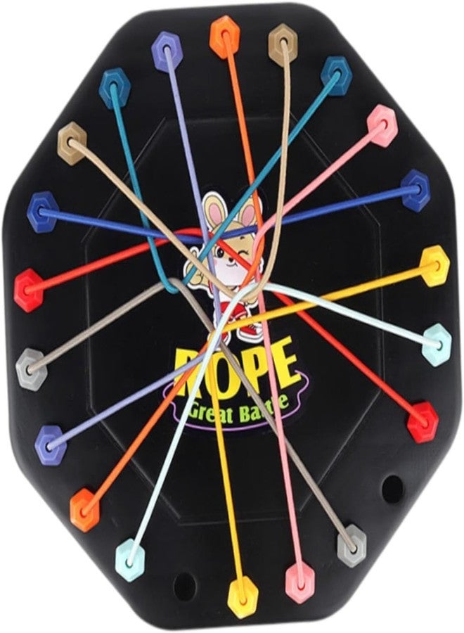 Ality Rope Untying Challenge Twisted Rope Knots Untangle Stack Puzzle Brainy Knots Untangling Table Puzzle Twist - Image 1